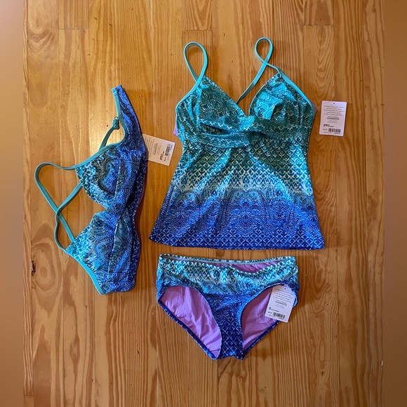 Athleta Other - Athleta Purple and Blue Swimwear (brand new with tags)